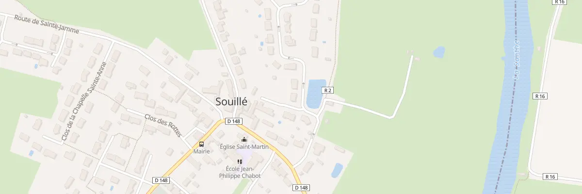 Plan du 1 Dom du Four A Chanvre à Souillé