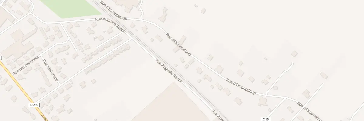Plan du 14 Rue d’Escanteloup à Marmande