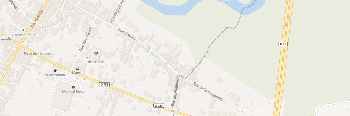 Plan du 46 Rue Charles à Mansle-les-Fontaines