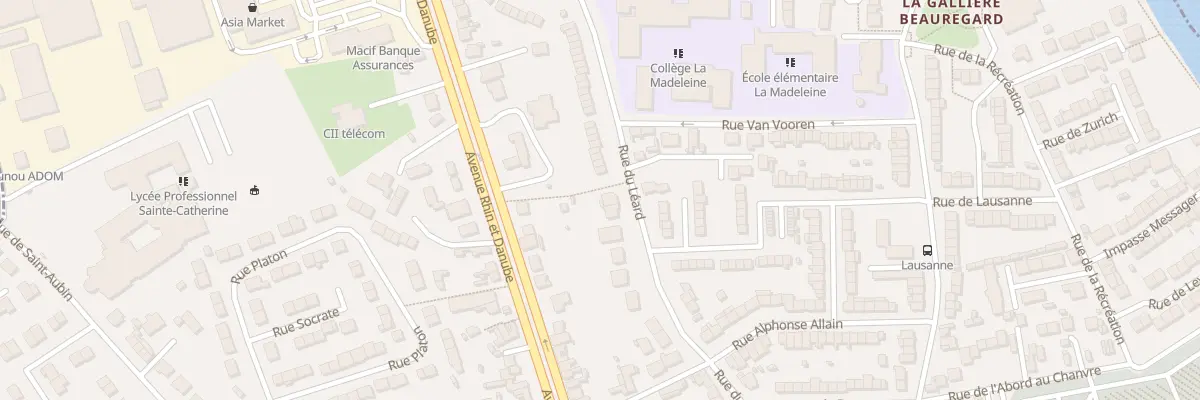 Plan du 79 Rue du Leard au Mans