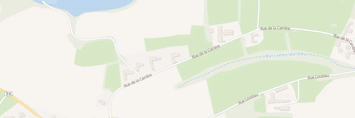 Plan du 15 Rue de la Carrère à Sénac