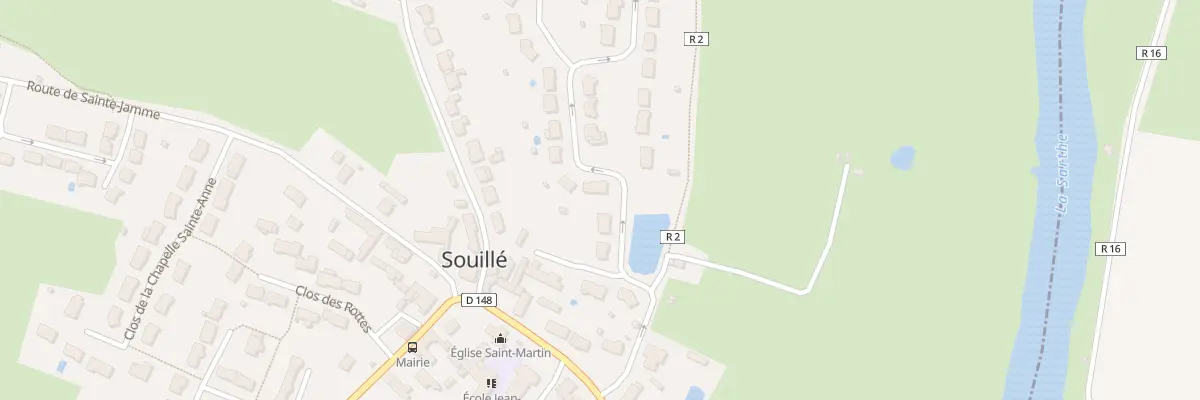 Plan du 5 Dom du Four A Chanvre à Souillé