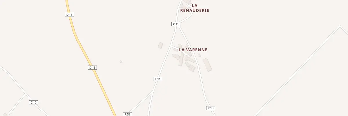 Plan du 28 Imp de la Varenne à Gizeux