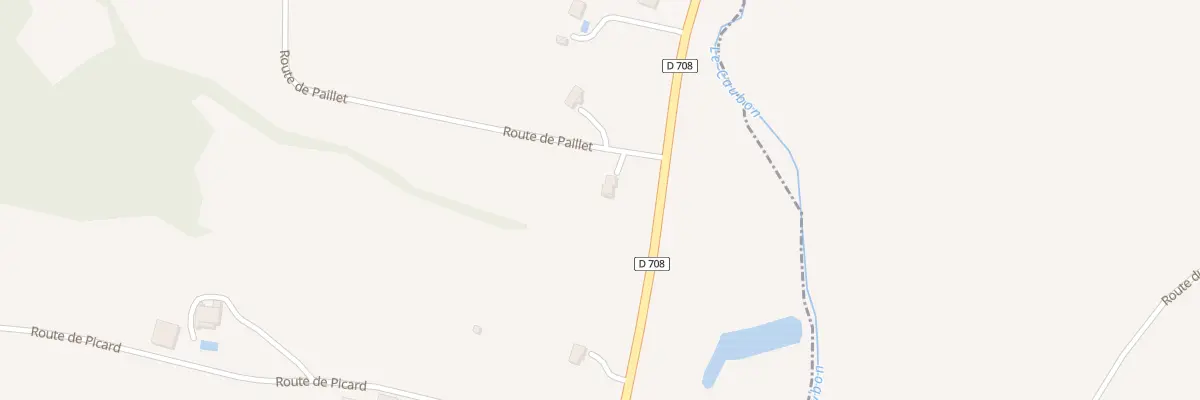 Plan du 1 À Picard à Caubon-Saint-Sauveur
