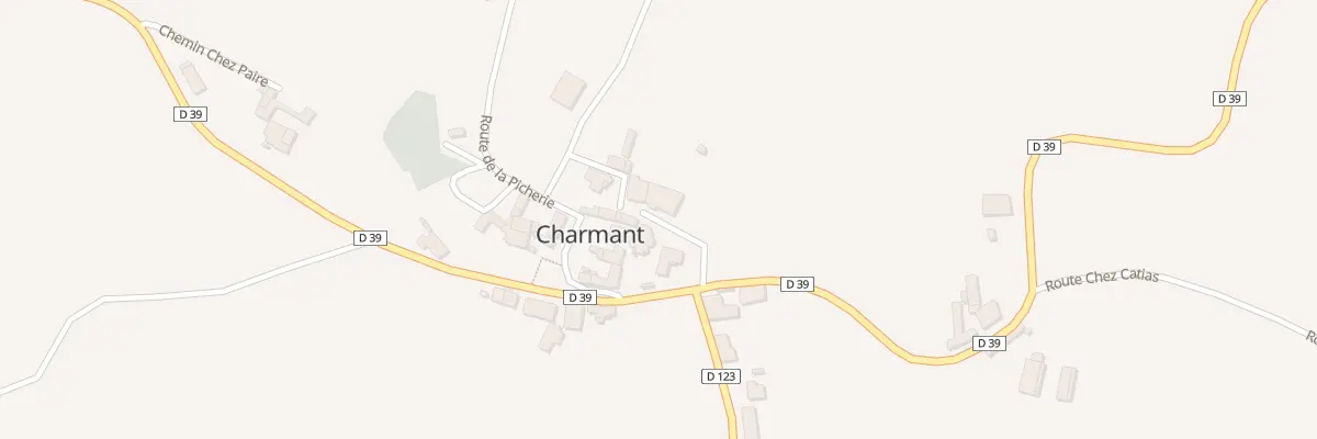 Plan du 5097 Le Bourg Charmant à Boisné-La Tude