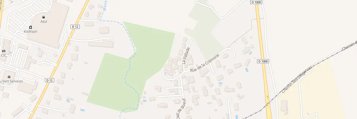 Plan du 301 Che de l’Oeil de Boeuf à Champniers