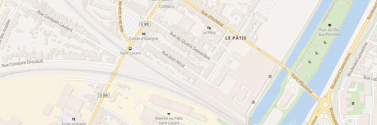 Plan du 41 Rue Jean Nicot au Mans