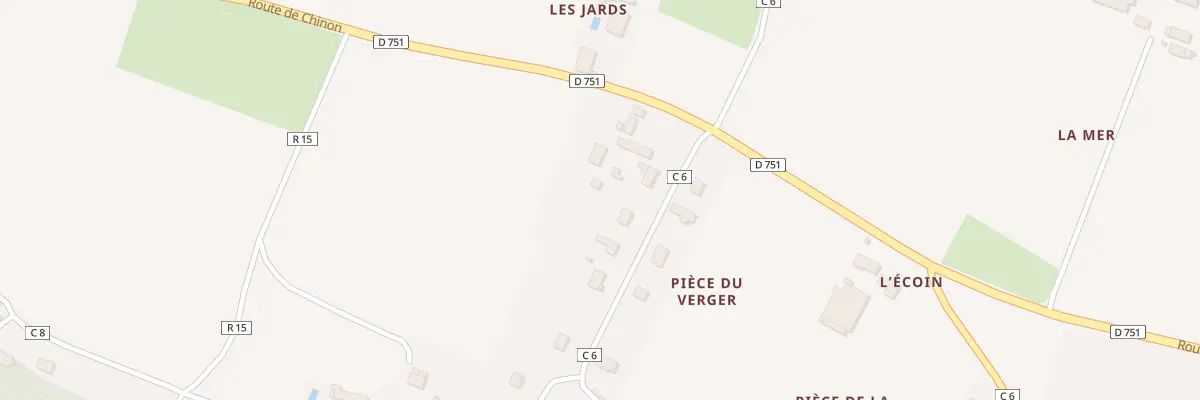 Plan du 6 Rue des Jards à Cinais