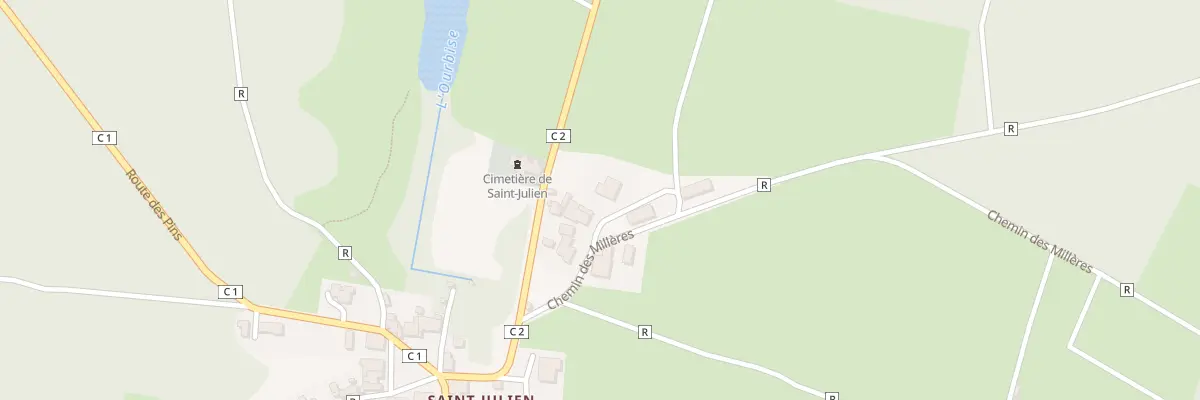 Plan du 95 Che des Millères à Fargues-sur-Ourbise