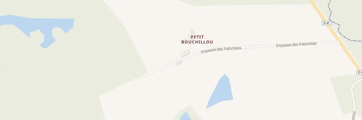Plan du 39 Petit Bouchillou à Servanches