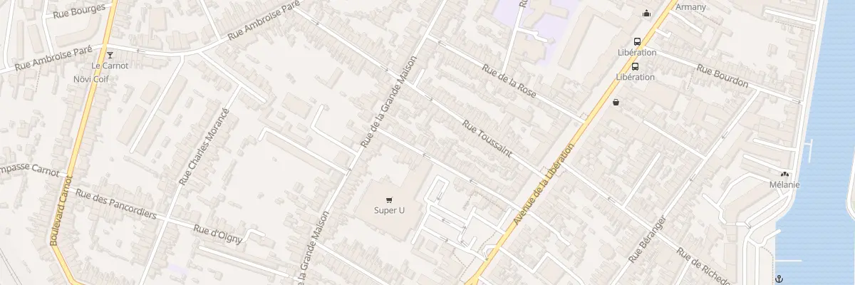Plan du 44 Rue de l’Eglise Saint Gilles au Mans