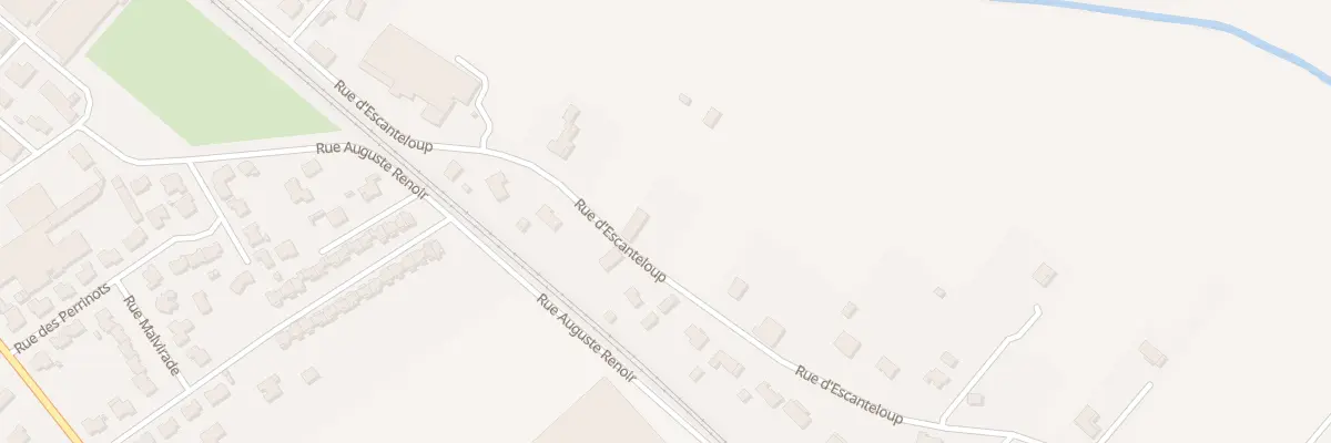 Plan du 47 Rue d’Escanteloup à Marmande
