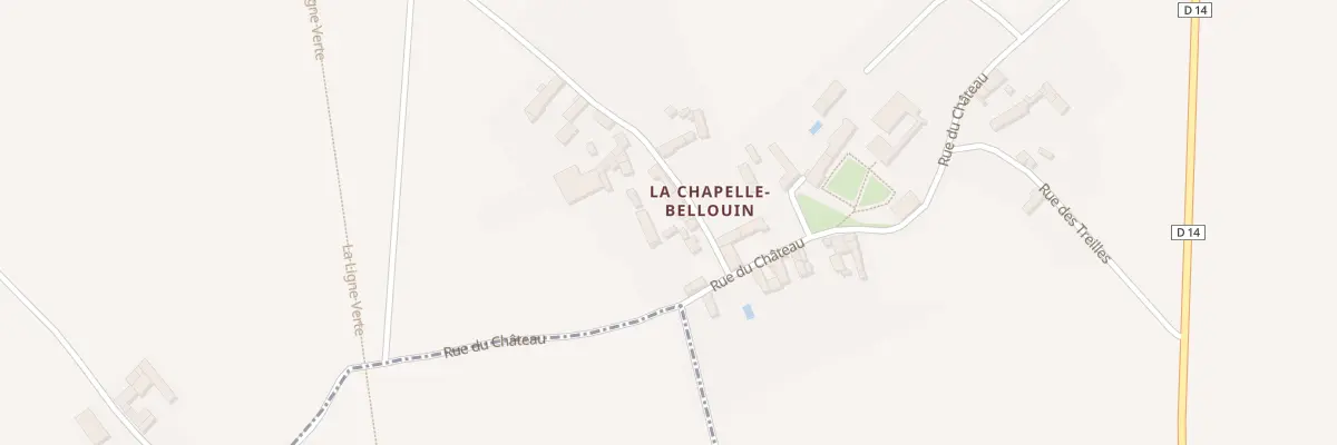 Plan du 2 Rue des Quarts à La Roche-Rigault