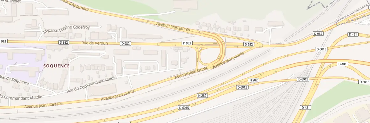 Plan du 317 Rue Cdt Abadie au Havre