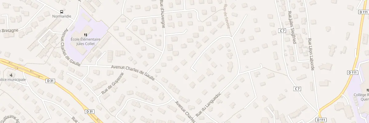 Plan du 20 Rue du Languedoc à Montivilliers