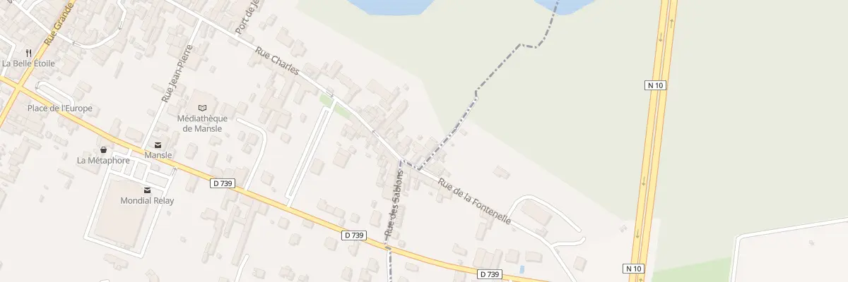Plan du 60 Rue Charles à Mansle-les-Fontaines
