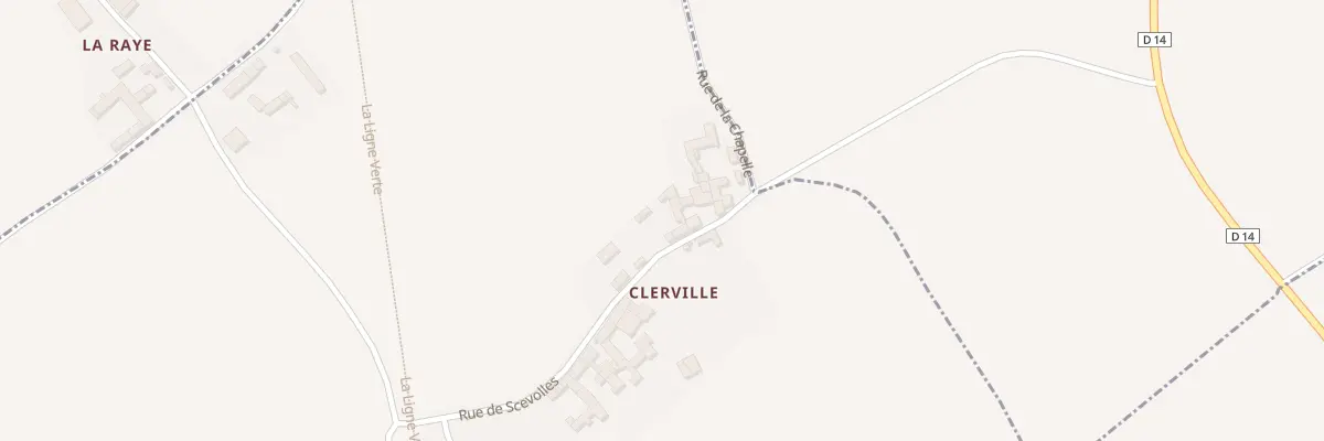 Plan du 4 Rue de Scevolles à Maulay
