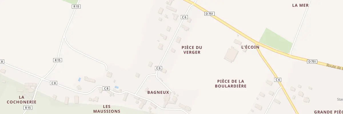 Plan du 5 Rue des Jards à Cinais