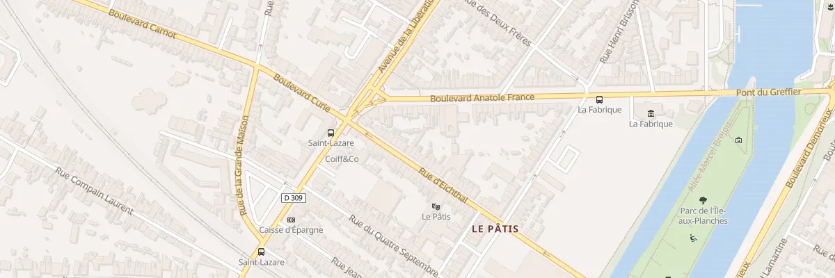 Plan du 19 Rue d’Eichthal au Mans