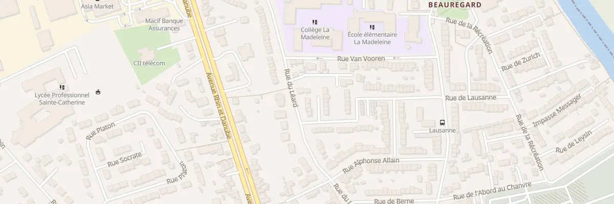 Plan du 56 Rue Marcel Grassin au Mans