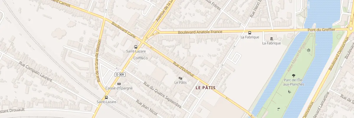 Plan du 27 Rue d’Eichthal au Mans
