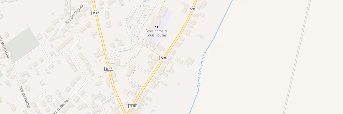 Plan du 33 Rue Paillard Duclere à Montbizot