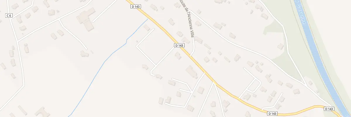 Plan du 9998 La Clergueze à Caumont-sur-Garonne