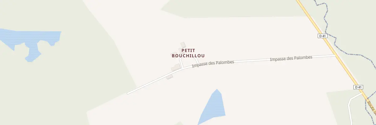 Plan du 40 Petit Bouchillou à Servanches