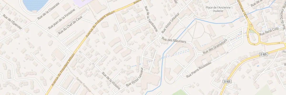 Plan du 38 Rue Victor Lesueur à Montivilliers