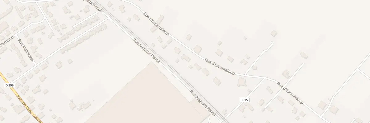 Plan du 18 Rue d’Escanteloup à Marmande