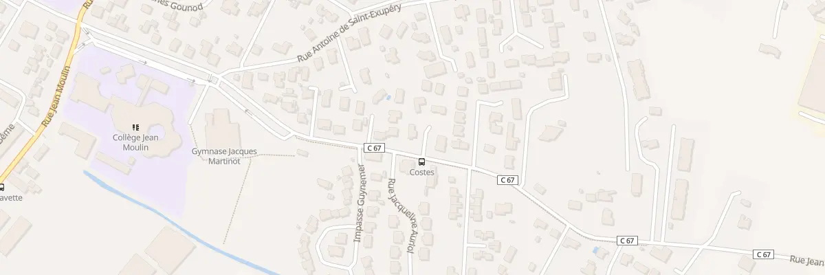 Plan du 43 Rue Jean Mermoz à Marmande