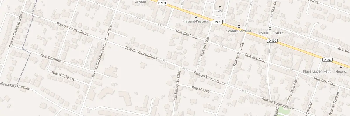 Plan du 49 Rue de Vaucouleurs à Soyaux