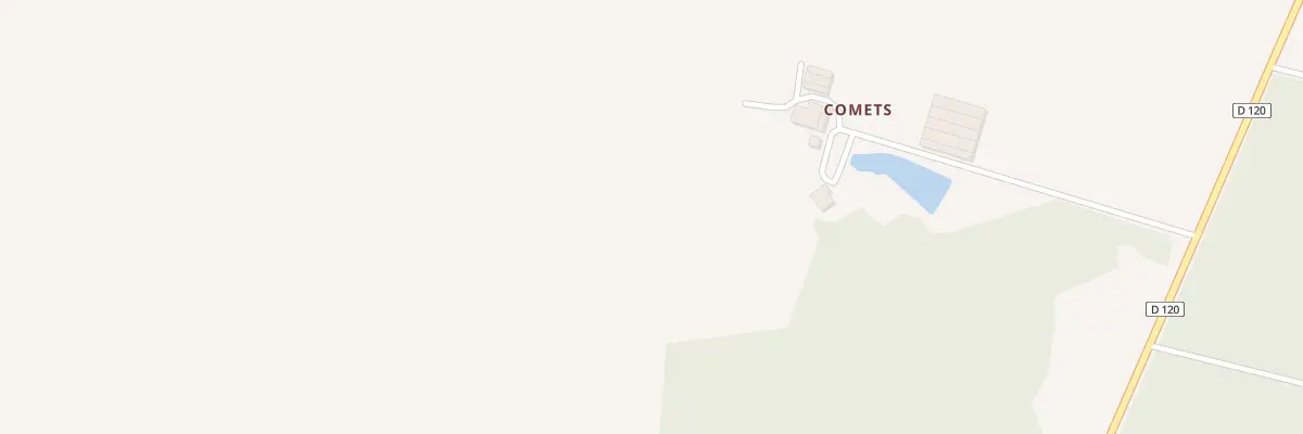 Plan du 89 Comets à Anzex