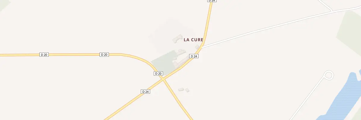 Plan du 1 La Cure à Verrue