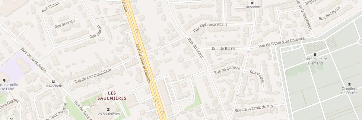 Plan du 37B Rue du Leard au Mans
