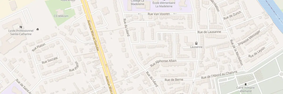 Plan du 27 Rue Marcel Grassin au Mans