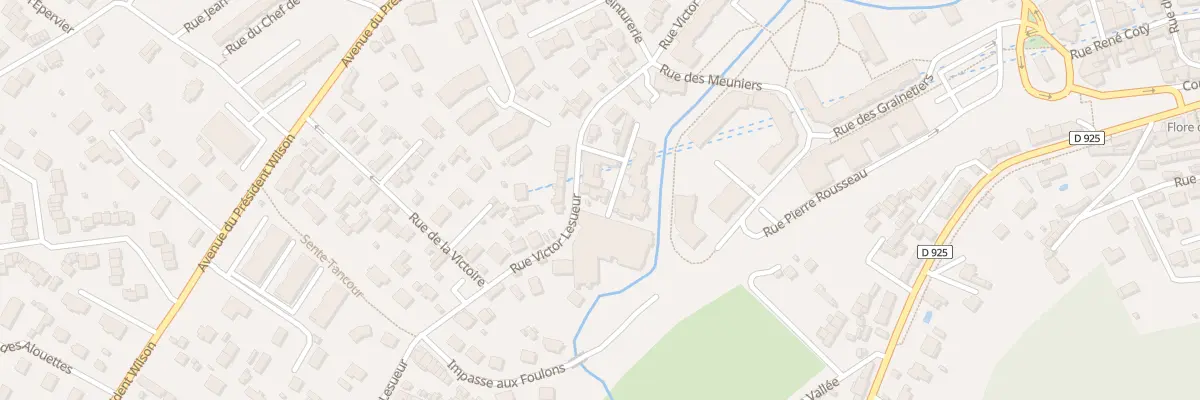 Plan du 45 Rue Victor Lesueur à Montivilliers