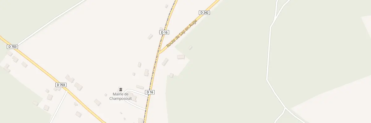 Plan du 50 Le Bois de Fresnay à Fresnay-le-Samson