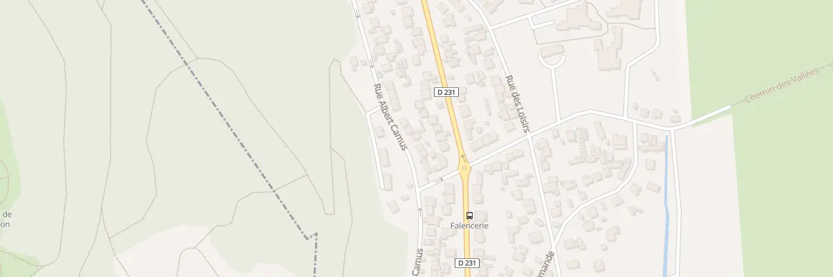 Plan du 68 Rue Albert Camus à Harfleur