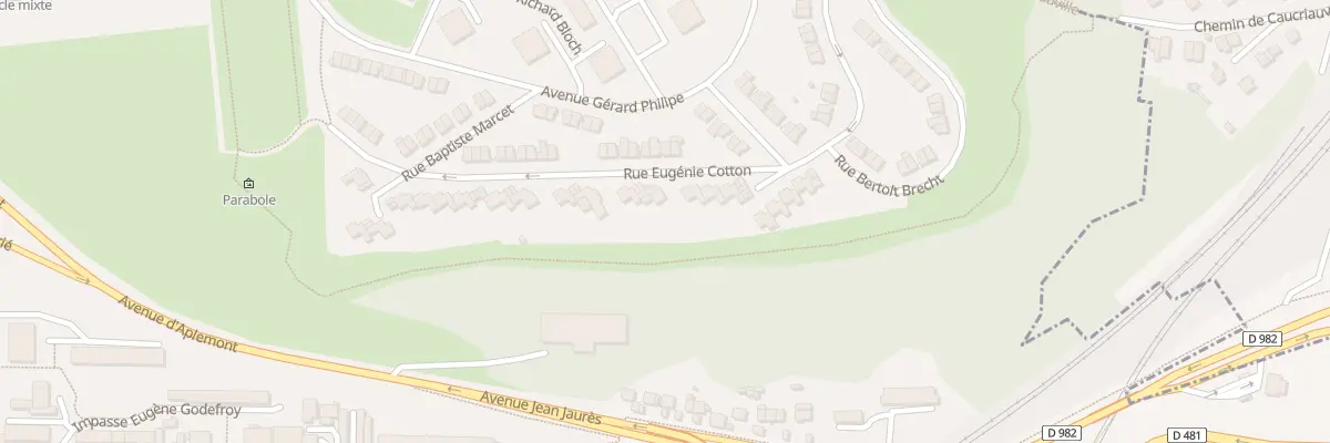 Plan du 30 Rue Eugénie Cotton au Havre