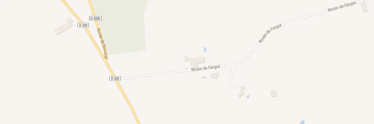 Plan du 207 Rte de Fargot à Savignac-de-Duras