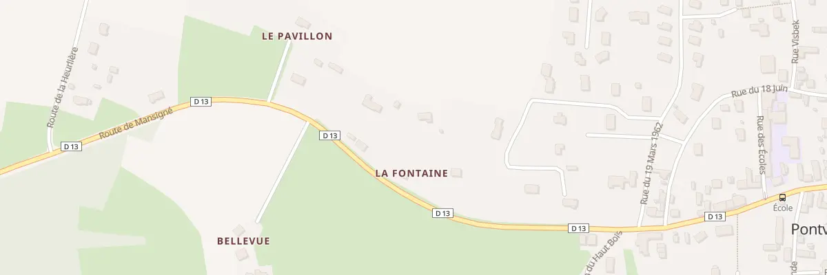 Plan du 5565 Clos des Martinieres à Pontvallain