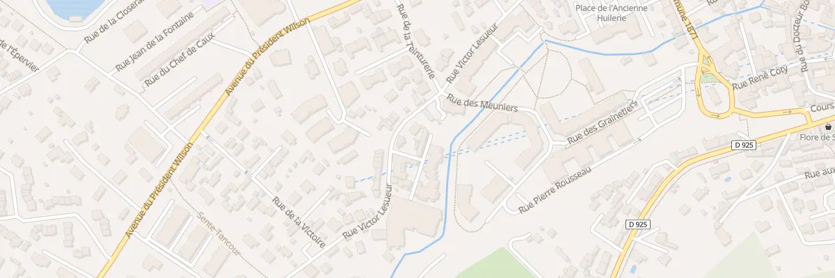 Plan du 35T Rue Victor Lesueur à Montivilliers