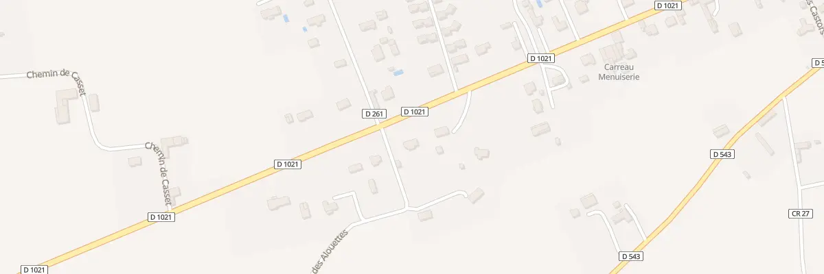 Plan du 1 Imp de Sère à Villecomtal-sur-Arros