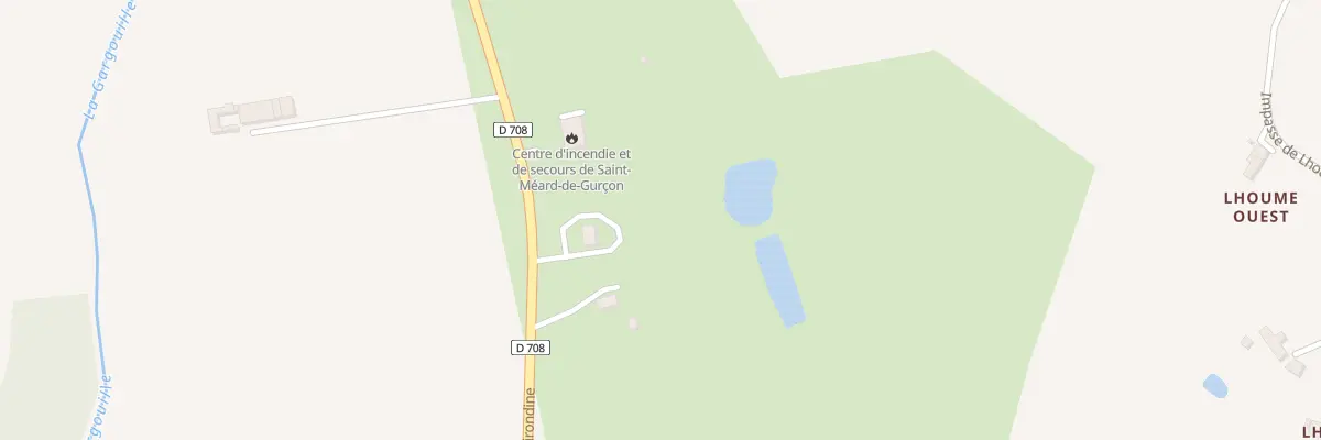 Plan du 535 Rte de la Girondine à Saint-Méard-de-Gurçon