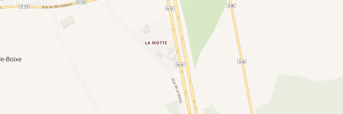 Plan du 3 Rue de la Motte à Maine-de-Boixe