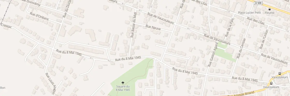 Plan du 55 Rue du 8 Mai 1945 à Soyaux