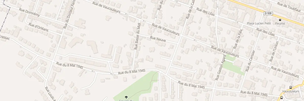 Plan du 51 Rue du 8 Mai 1945 à Soyaux