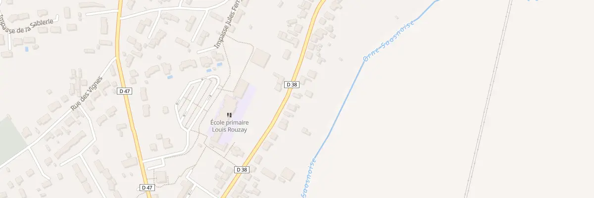 Plan du 49 Rue Paillard Duclere à Montbizot