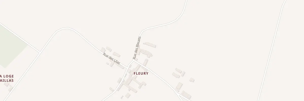 Plan du 3 Rue des Bleuets à Coussay